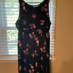 Plus size pant romper